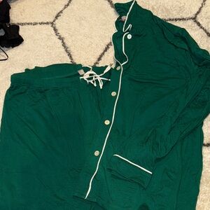 J. Crew Teal Loungewear Set